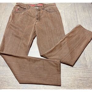 ALBERTO TIM‎ 4020 Men's Jeans Denim Straight Leg Trousers Sz 48 W34 L31 Brown